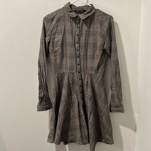 Plaid Premium Dress